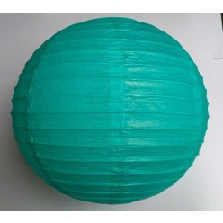 s.mentazöld papír lampion gömb 30 cm-es