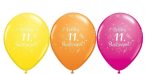 Boldog 11. születésnapot ! lufi (5 db)