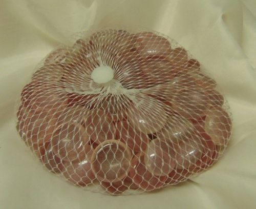 dekorkő,dekorkavics,2 cm-s ( kb. 100 db) mályva (487297)