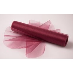 sötétmályva 23,5 cm * 10 m organza