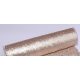 Flitteres dekoranyag (25 cm * 3 m), világos rosegold-1701