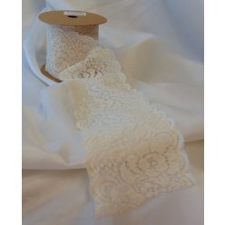 csipke szalag, ekrü (8 cm*5 m)