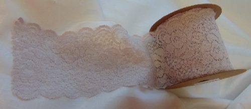 csipke szalag, vintage lila (8 cm*5 m)