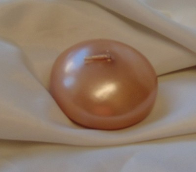 rosegold úszógyertya (6 órás)
