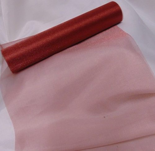 terrakotta 23,5 cm * 10 m organza