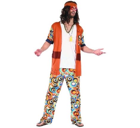 Hippie férfi jelmez (SL-HPUN)