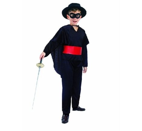 Zorro jelmez, 130-140 méret (STMSZ)