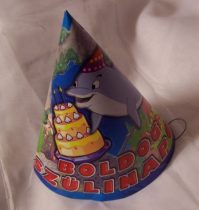 Boldog születésnapot csákó, delfines ( 6 db)