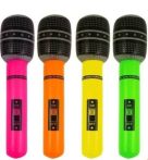 Felfújható mikrofon több színben (26 cm)
