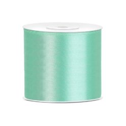 7,5 cm-s szatén szalag menta (25 m) -103