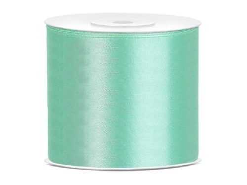 7,5 cm-s szatén szalag menta (25 m) -103