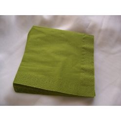 desszert szalvéta (20 db/cs) mohazöld, 2 rétegű-02336
