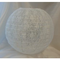 csipke lampion (textil) , 35 cm