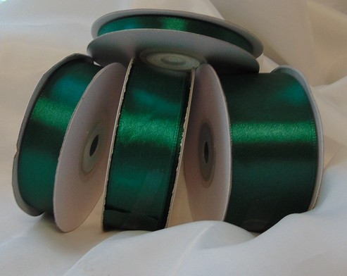 Szatén szalag smaragdzöld (HS-625)-(2 cm * 22 m) 