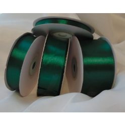 Szatén szalag smaragdzöld (HS-625)-(3,8 cm * 22 m)