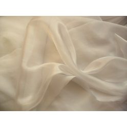Szatén-organza (142 cm * 10 m) ekrü-074