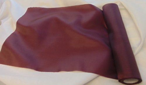 dekorselyem asztali futó burgundi-006 (25 cm * 10 m)