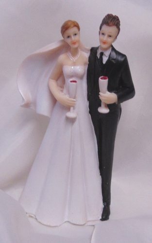 esküvői tortadísz , 13 cm-52918