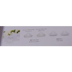 ültetőkártya tartó,fehér 10 db -SDW40-099