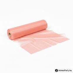   Púderrózsaszín organza dekorációs anyag (47 cm x 10 m) – Hamvas púder ünnepi dekorációs tekercs