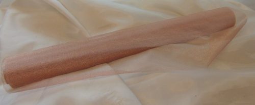 rózsakvarc 47 cm * 10 m organza -612