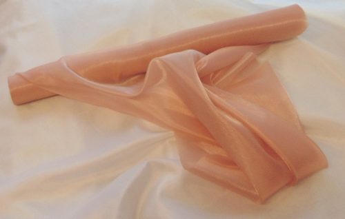 Szatén-organza (47 cm * 10 m) rózsakvarc-761-612