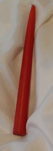 borvörös gyertya (25 cm)