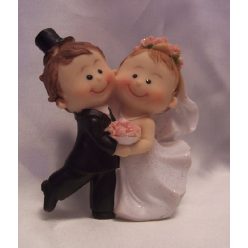 Táncos, esküvői tortadísz (8 cm)-35112B