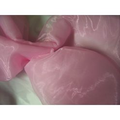 organza anyag rózsaszín (1,5 m széles ) - 11 m
