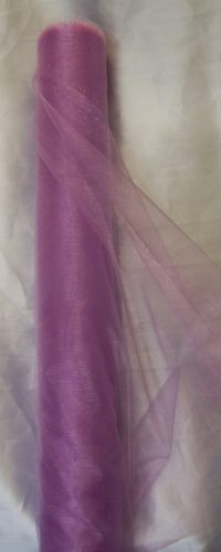 organza anyag v.lila (1,5 m széles )