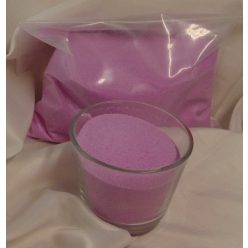 dekorhomok világoslila-12- (400 gr.)- finomszemű