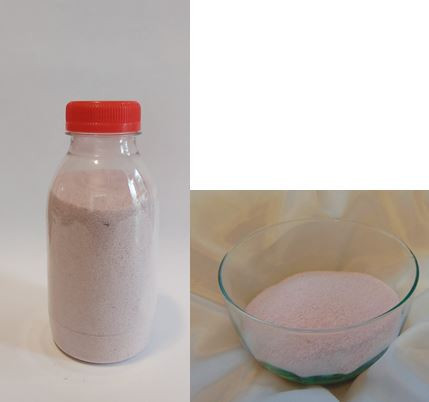 dekorhomok púderrózsaszín-488911 (400 gr.)- finomszemű