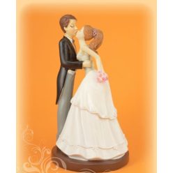 esküvői tortadísz puszis , 16 cm-305000-(12654)