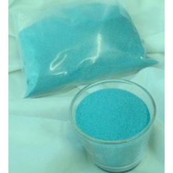 dekorhomok finomszemű, 500 gr.-türkiz