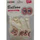 Boldog 70. születésnapot gumi lufi (30 cm-s)-6 db-210628