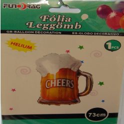 fólia lufi sörös korsó (73 cm)