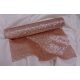glitteres dekoranyag (28 cm * 5 m), rosegold 1705