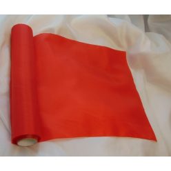 dekorselyem asztali futó piros - 001 (25 cm * 10 m)