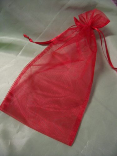 organza tasak 17*23 cm, piros-215745 (3 db)