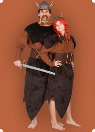Viking női jelmez, 48 méret