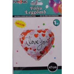 fólia lufi I love You !-47 cm-s (610720)
