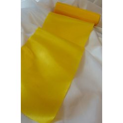 Szatén futó (15 cm * 9,1 m) sárga