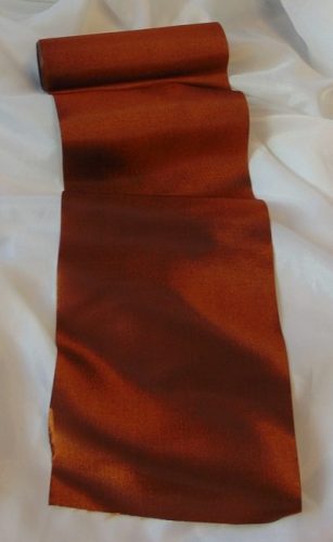 Szatén futó (15 cm * 9,1 m) csokibarna