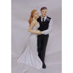 Ifjú pár tortadísz (11 cm)