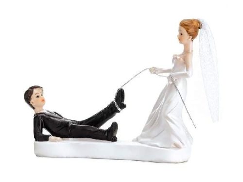 esküvői tortadísz , 13 cm-PF16