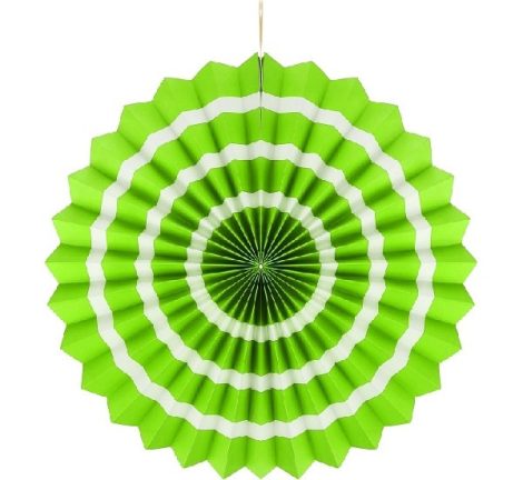 papírtárcsa zöld, 40 cm
