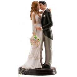 Ifjú pár tortadísz (18 cm)- 305058