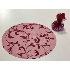 Indamintás bordó organza (34 cm)-10 db