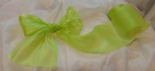 szatén organza almazöld (23 cm*50 m )