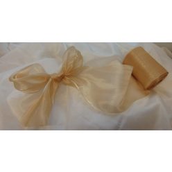 szatén organza cappuccino ( 23 cm*50 m )